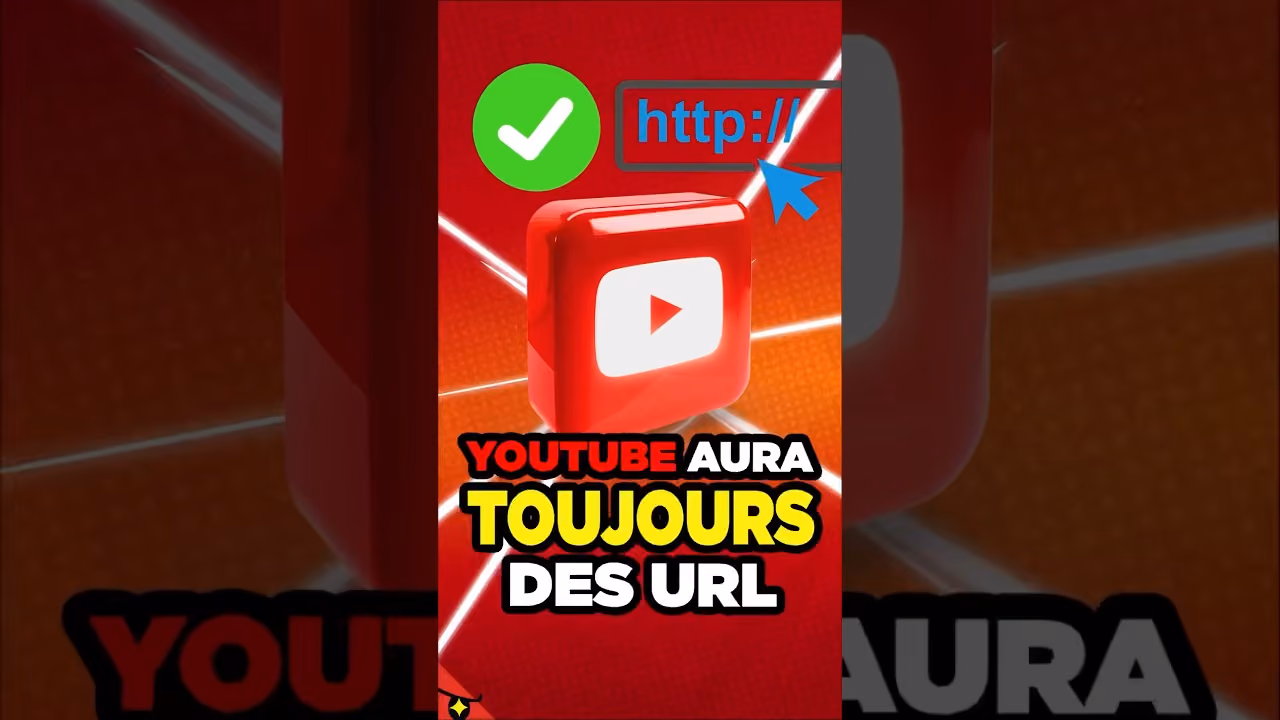 YouTube NE TOMBERA JAMAIS à COURT D’URL !