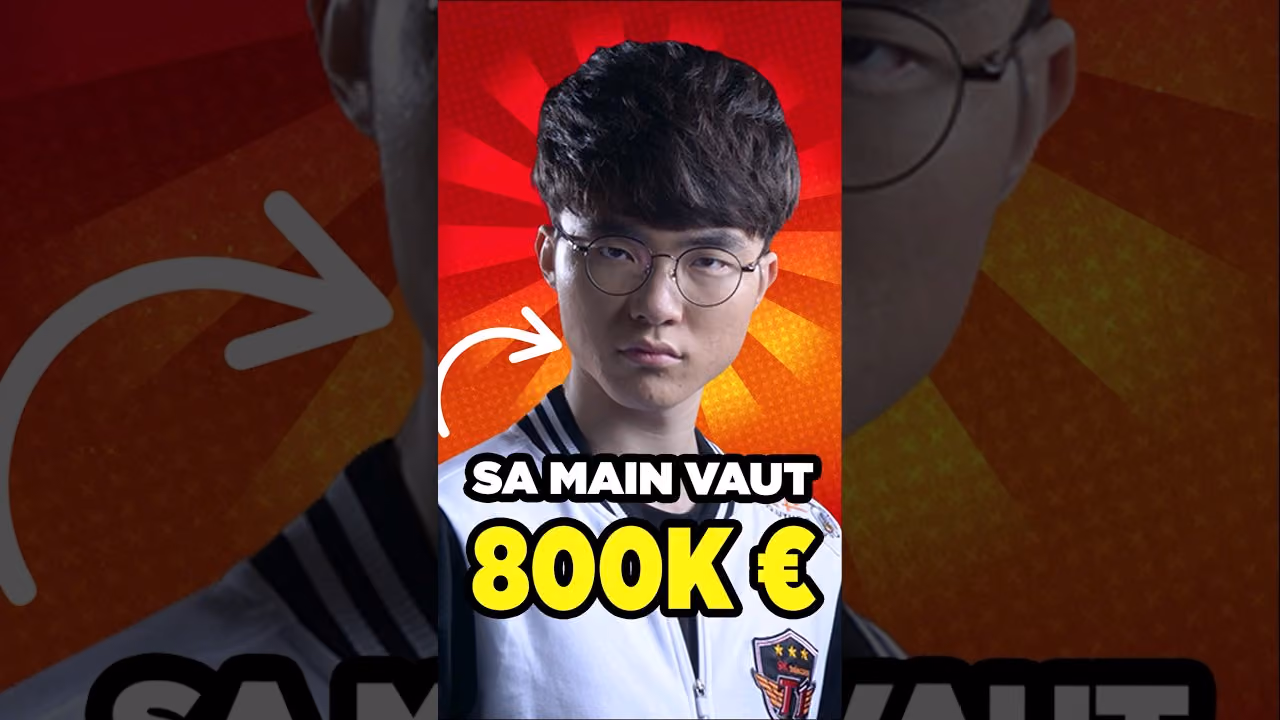 Sa MAIN DROITE VAUT 800 000 €