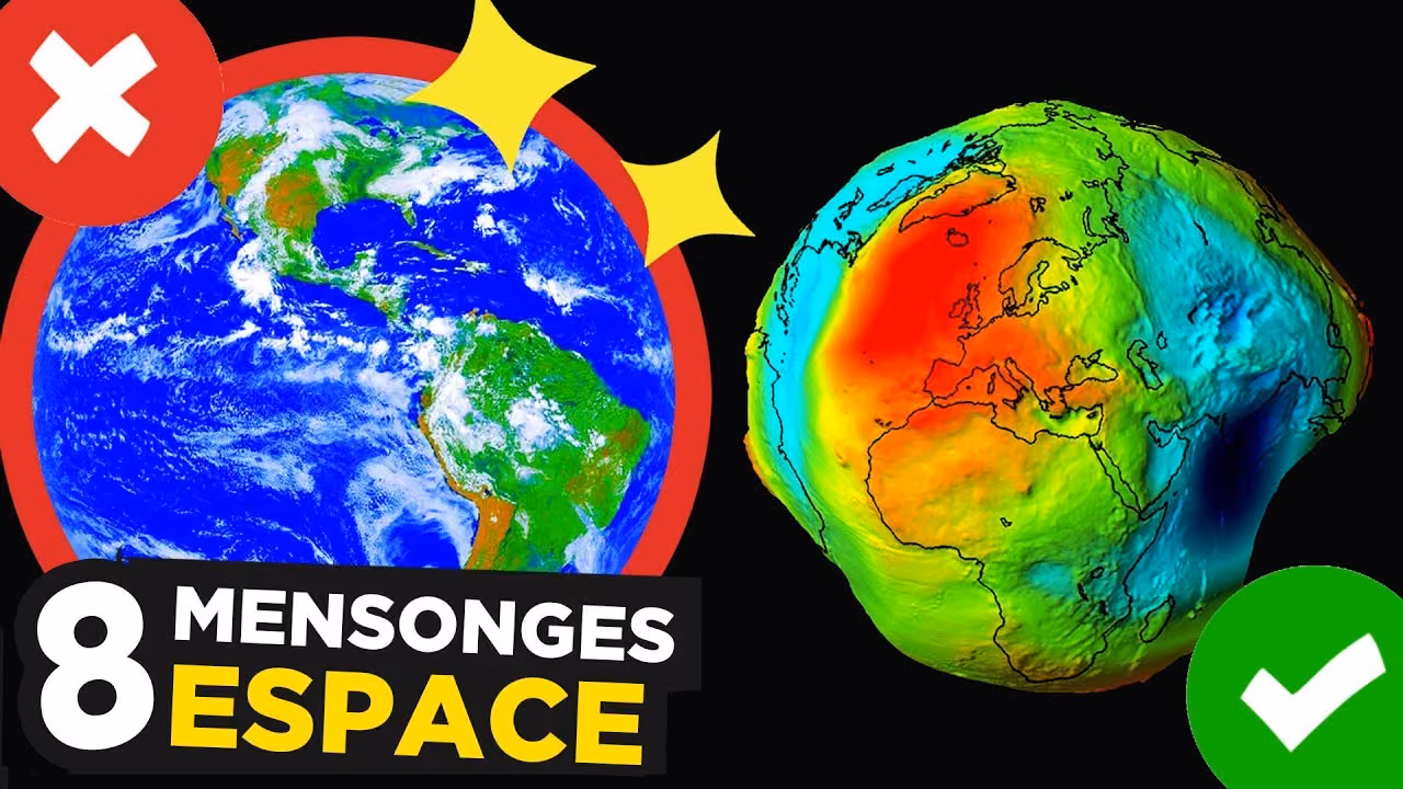8 MENSONGES sur L'ESPACE