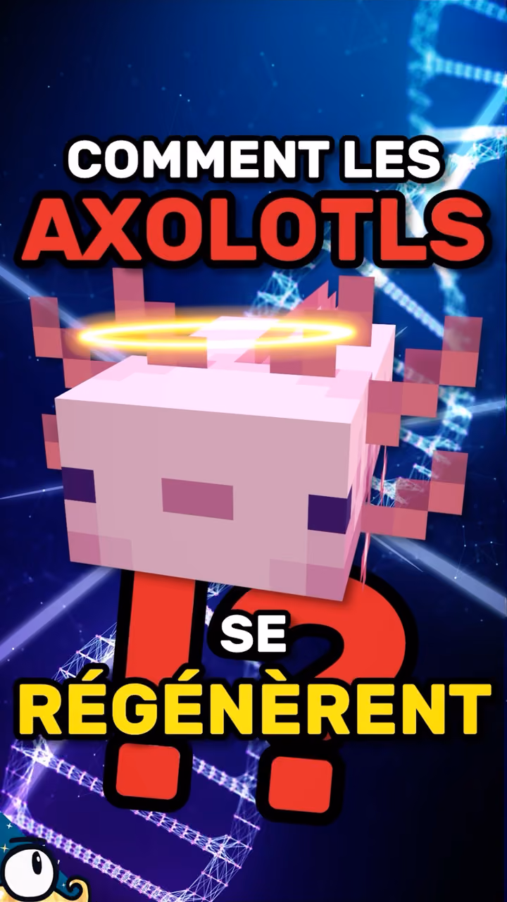 Comment les axolotls se régénèrent ?