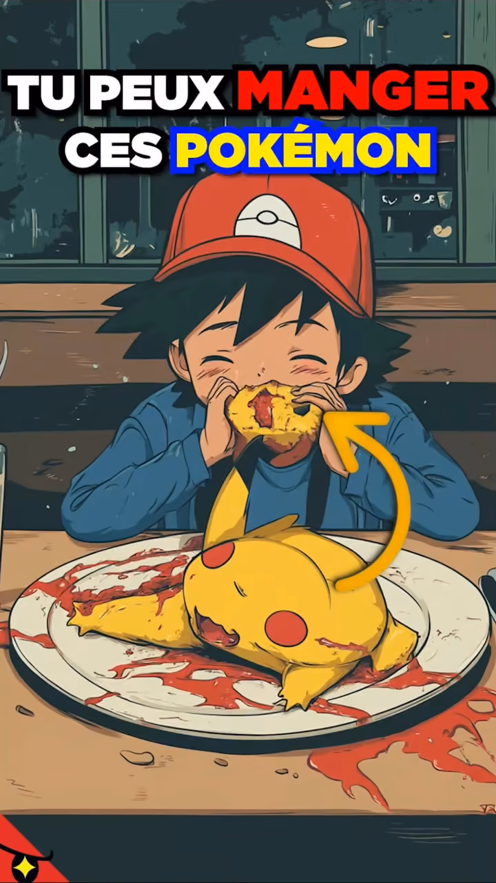 QUELS SONT LES POKÉMON QUE TU PEUX MANGER ?