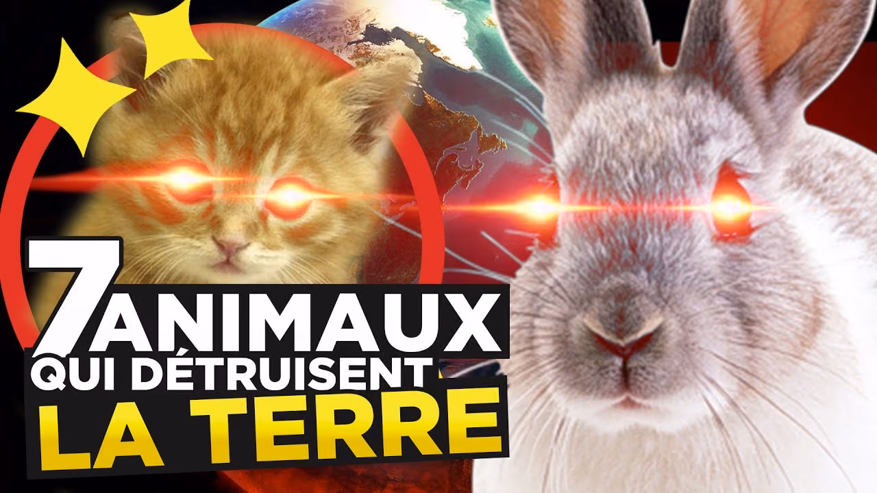 7 ANIMAUX QUI DÉTRUISENT LA TERRE