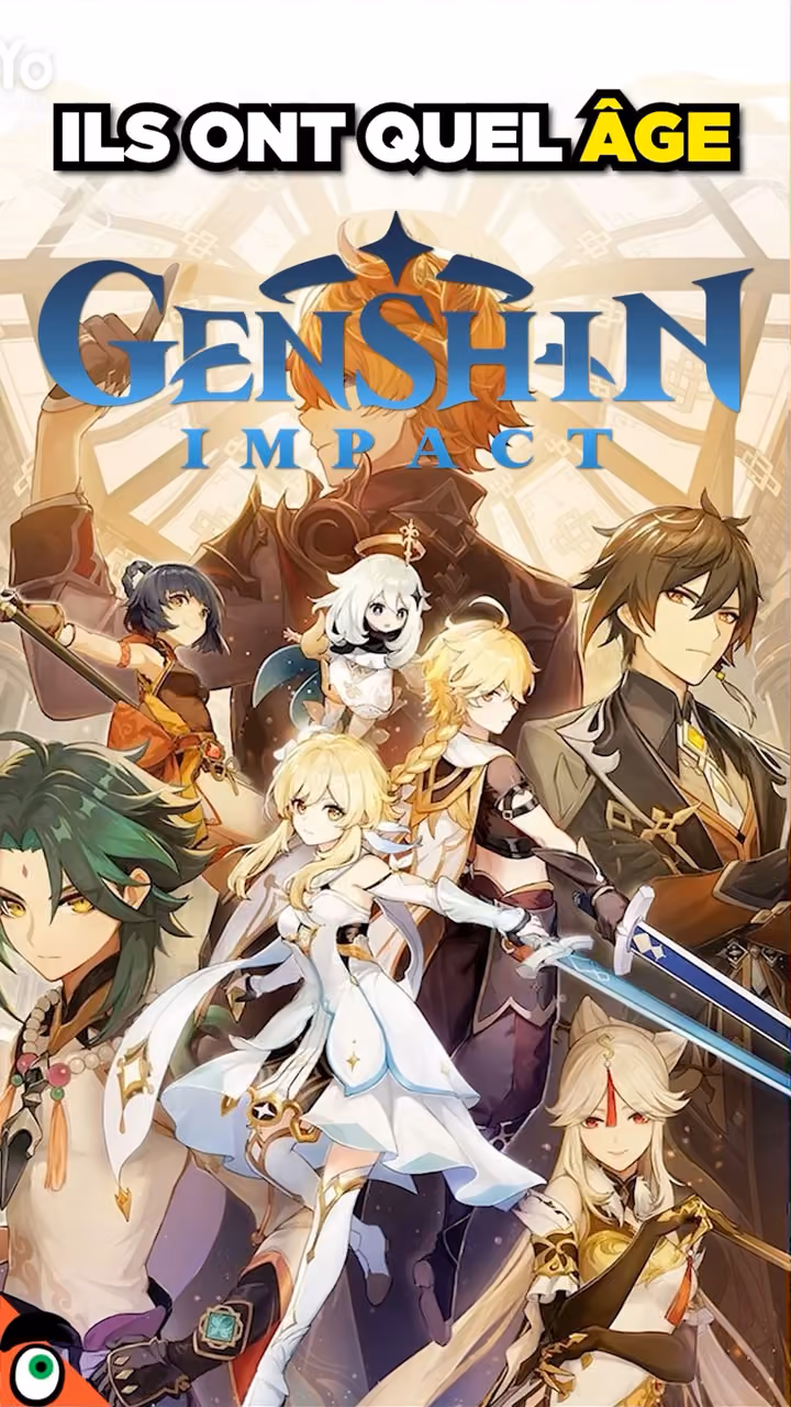 Quel âge ont les perso de GENSHIN IMPACT ?!