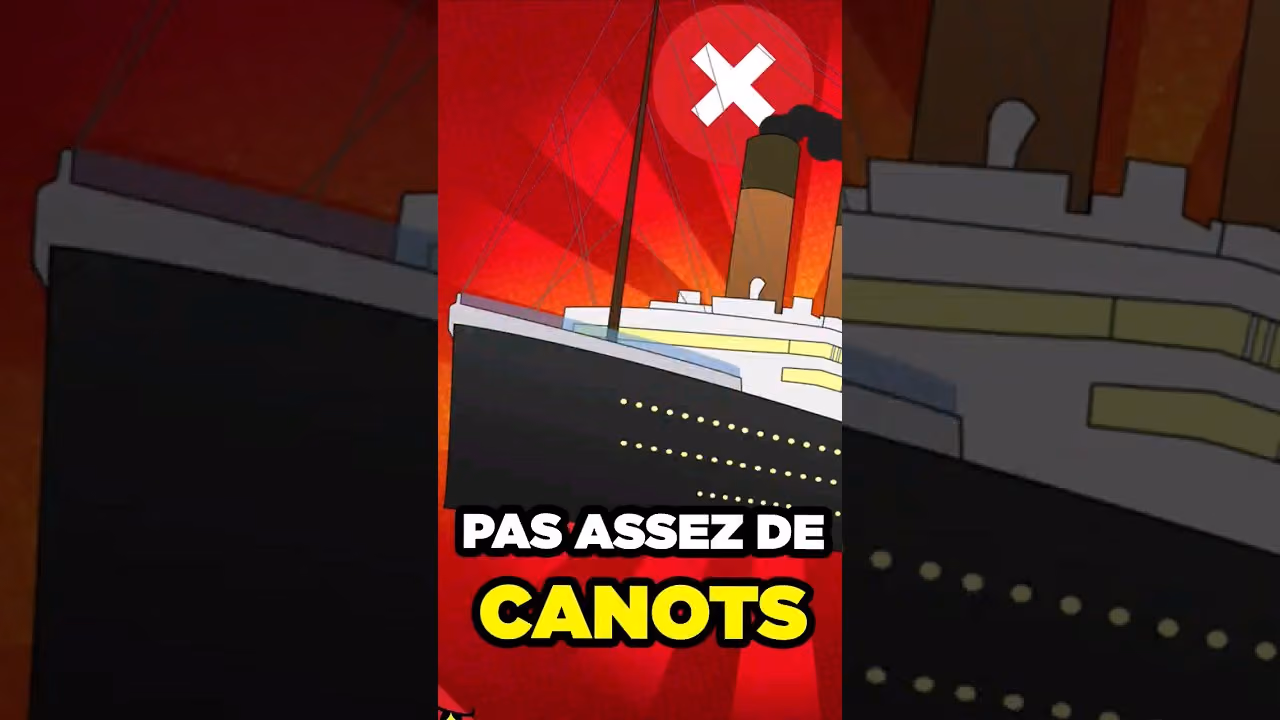 Pourquoi le TITANIC n'avait PAS ASSEZ de CANOTS de SAUVETAGE ?