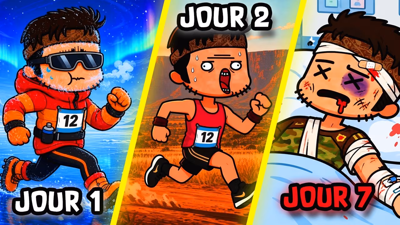 Le MARATHON le PLUS EXTRÊME au MONDE