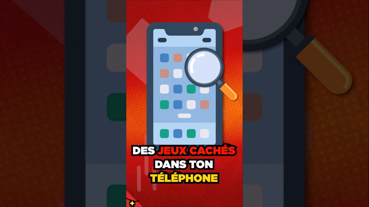 DES JEUX CACHÉS DANS TON TÉLÉPHONE
