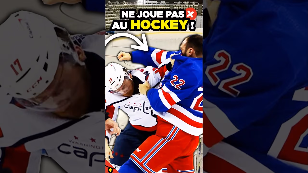 Ne joue SURTOUT PAS au HOCKEY