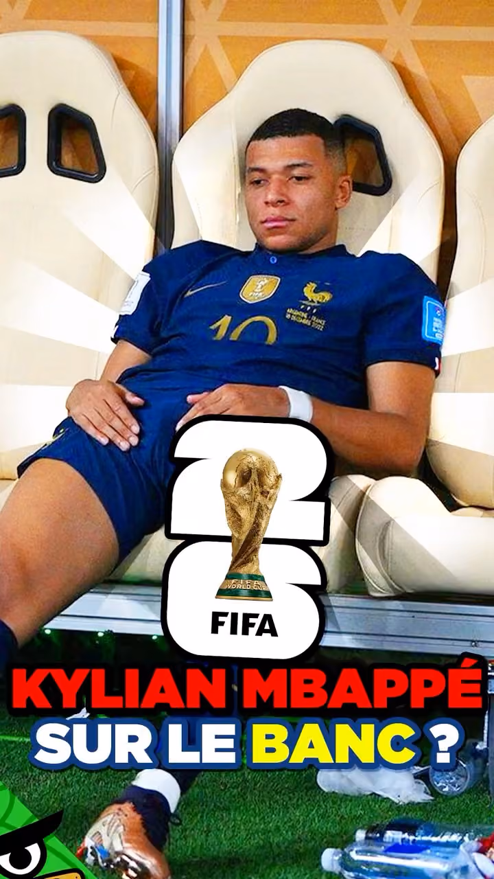 Mbappé sur le banc pour la Coupe du Monde ?