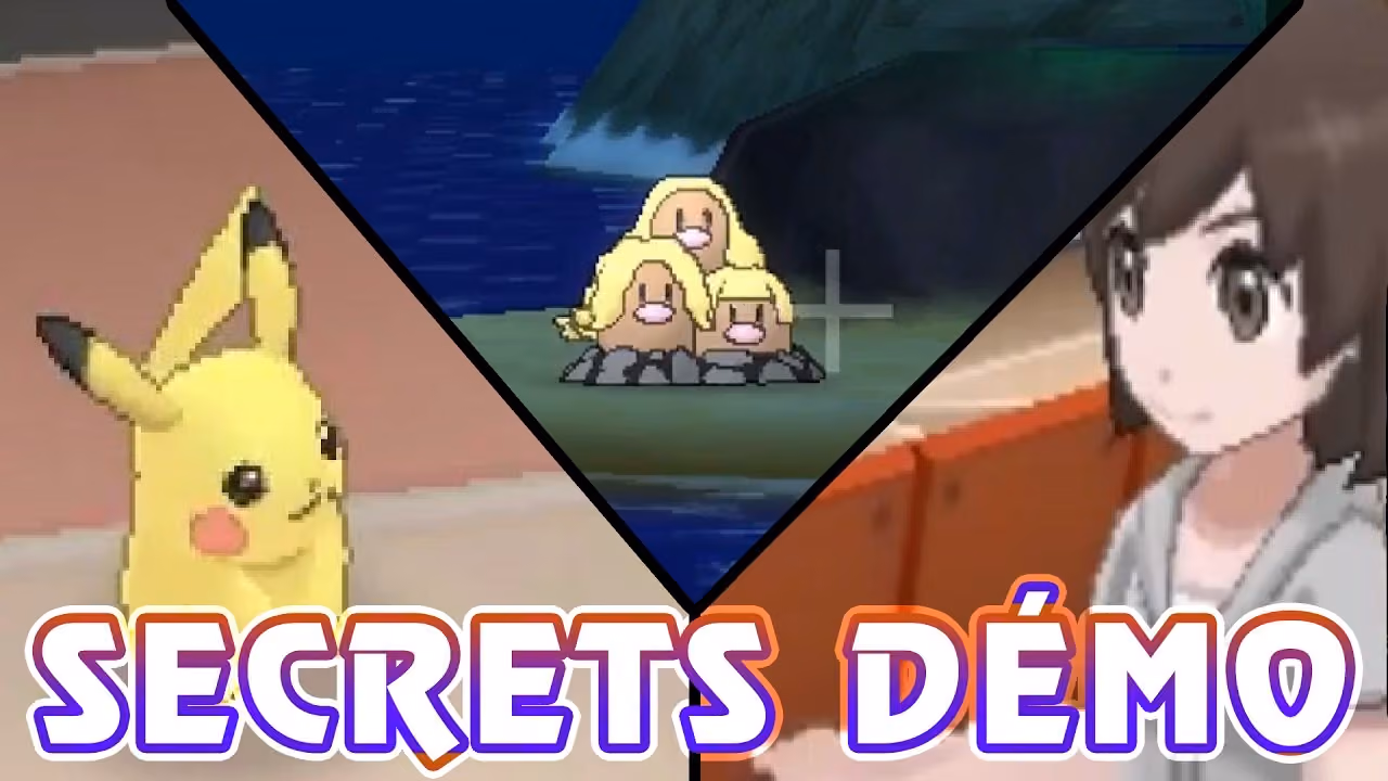 11 SECRETS de la DEMO DE POKEMON SOLEIL LUNE