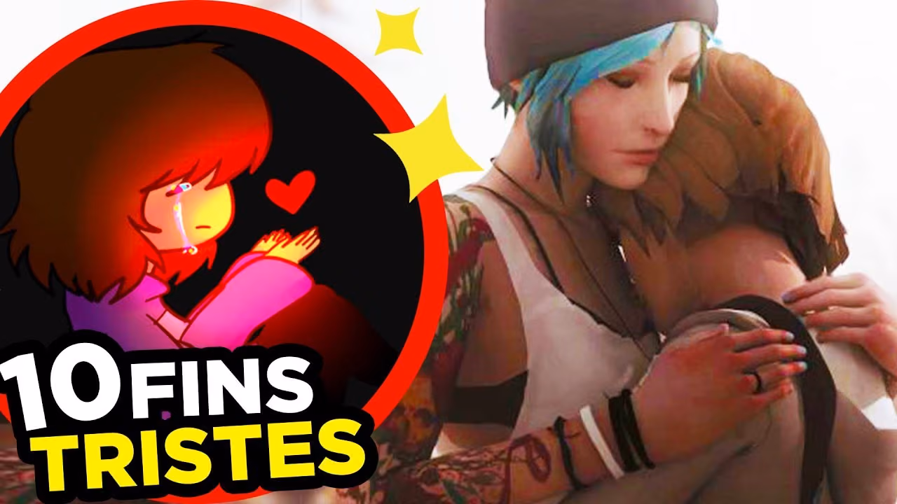 10 FINS les plus TRISTES du JEU VIDÉO