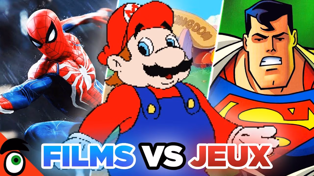 Les PIRES JEUX VIDÉOS adaptés de FILMS