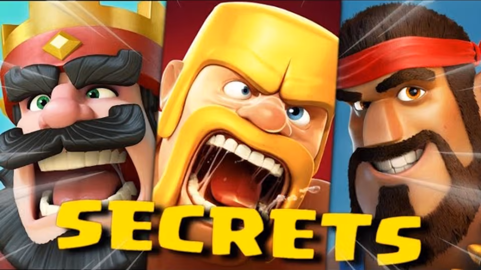 6 SECRETS sur les jeux SUPERCELL (Clash Royale, Brawl Stars...)