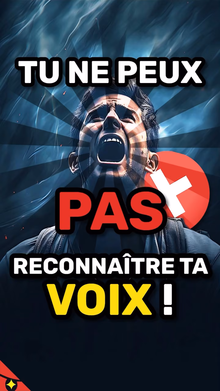 Pourquoi tu ne reconnais JAMAIS ta VOIX ?