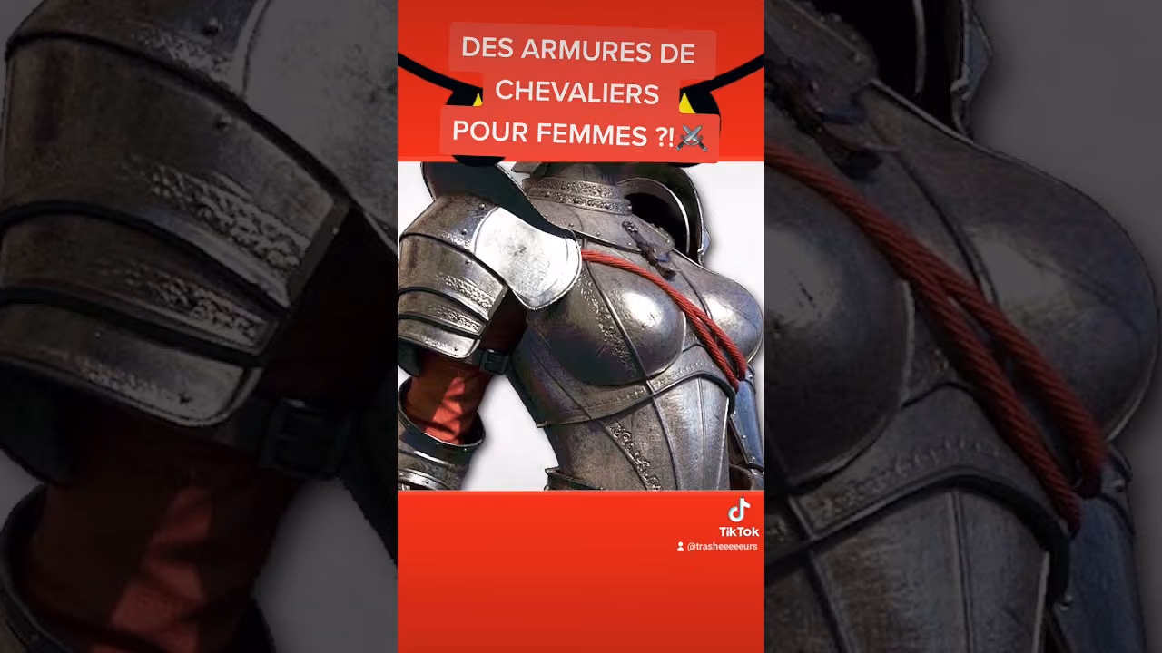 Des armures de chevaliers pour femmes ?