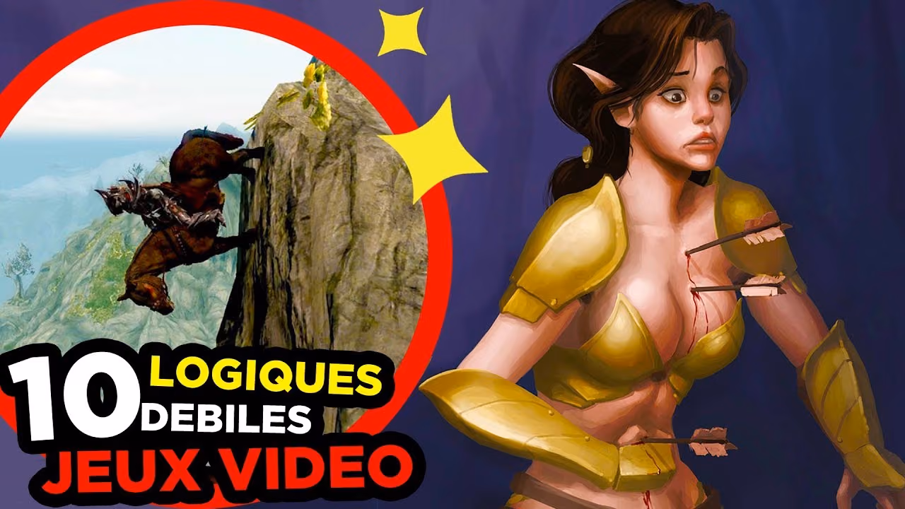 10 LOGIQUES DE JEU VIDÉO sans AUCUN SENS