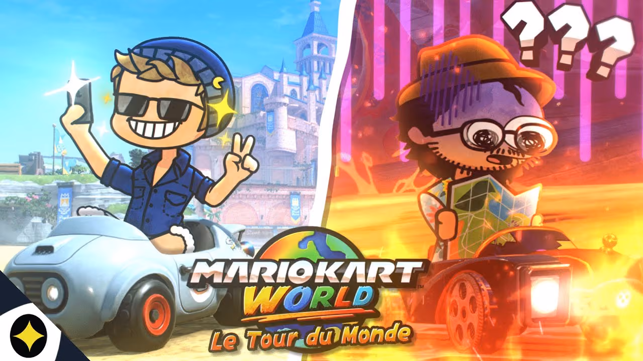 On fait le TOUR DU MONDE sur MARIO KART WORLD (Tournoi Trash)