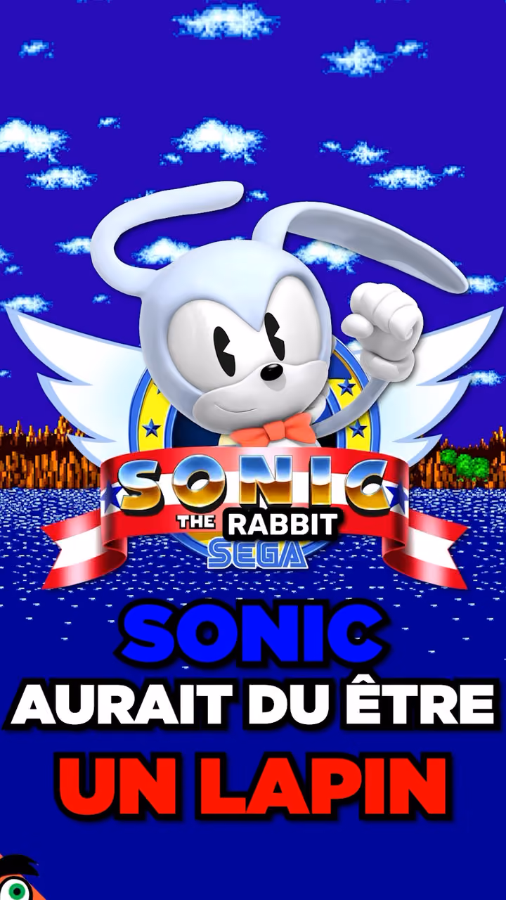 Sonic aurait du être un lapin !