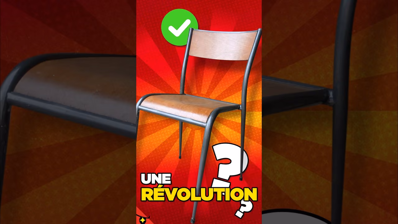 Cette CHAISE est une RÉVOLUTION TECHNOLOGIQUE