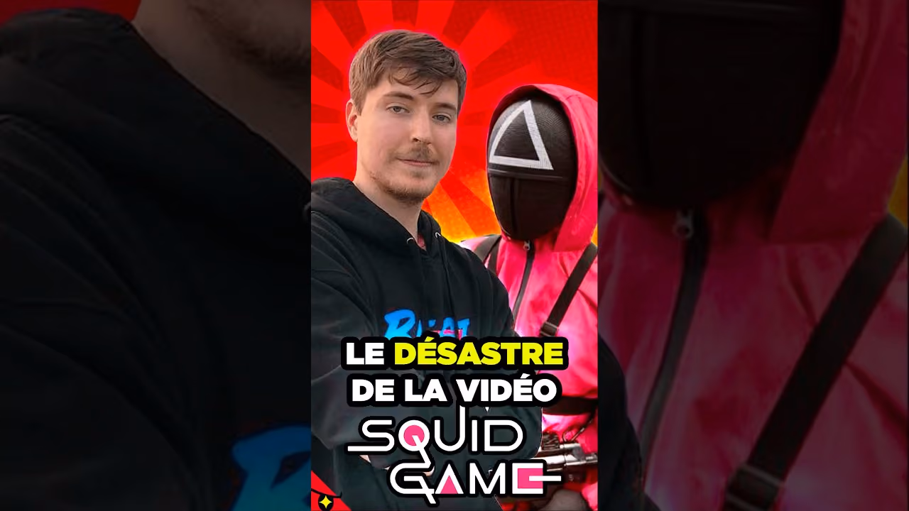 La VIDÉO SQUID-GAME de Mr Beast a FAILLI être un DÉSASTRE !
