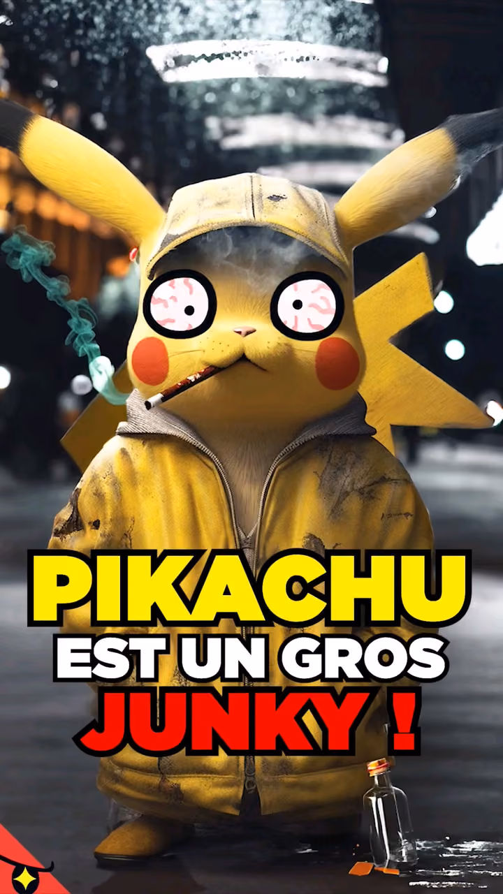 PIKACHU EST UN GROS JUNKY !