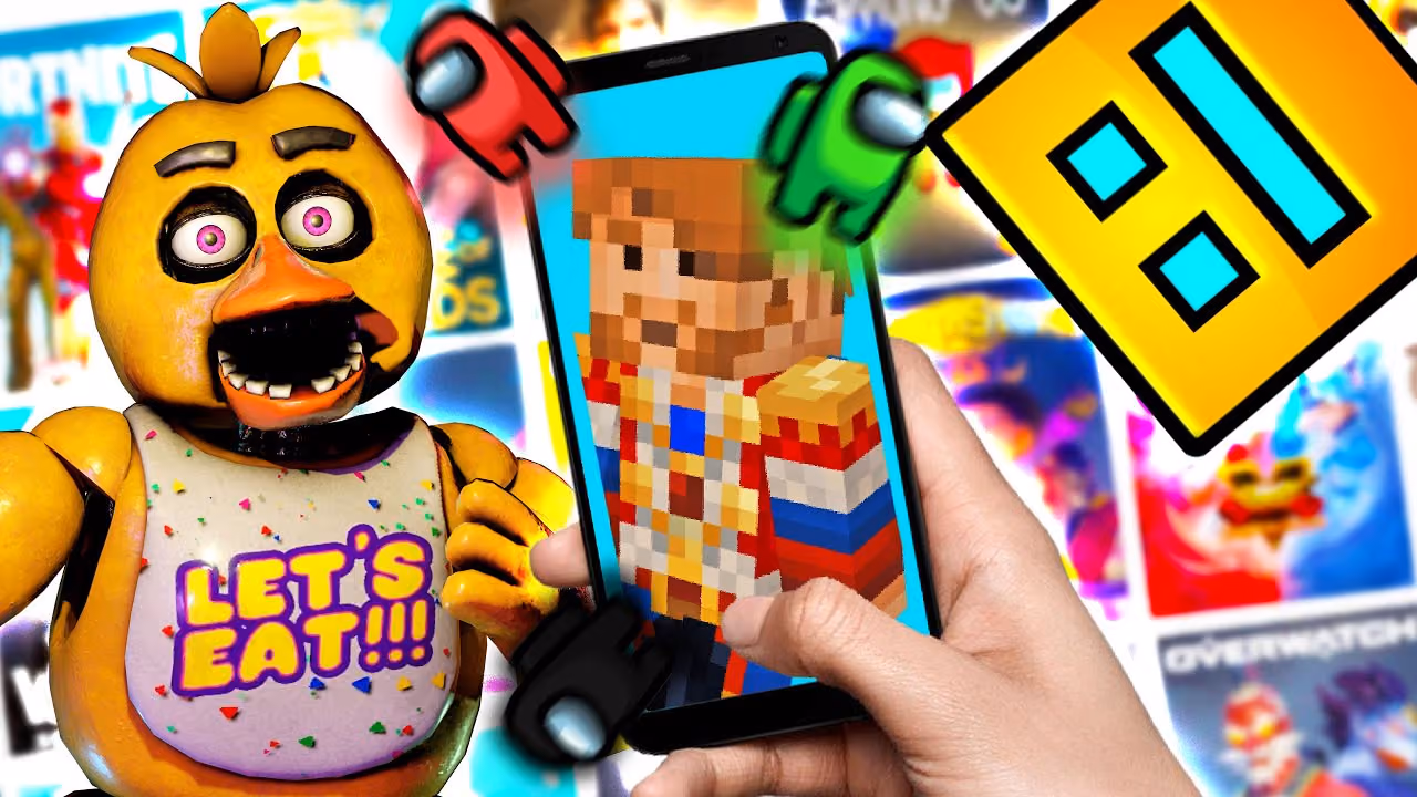 9 JEUX qui ont changé YOUTUBE