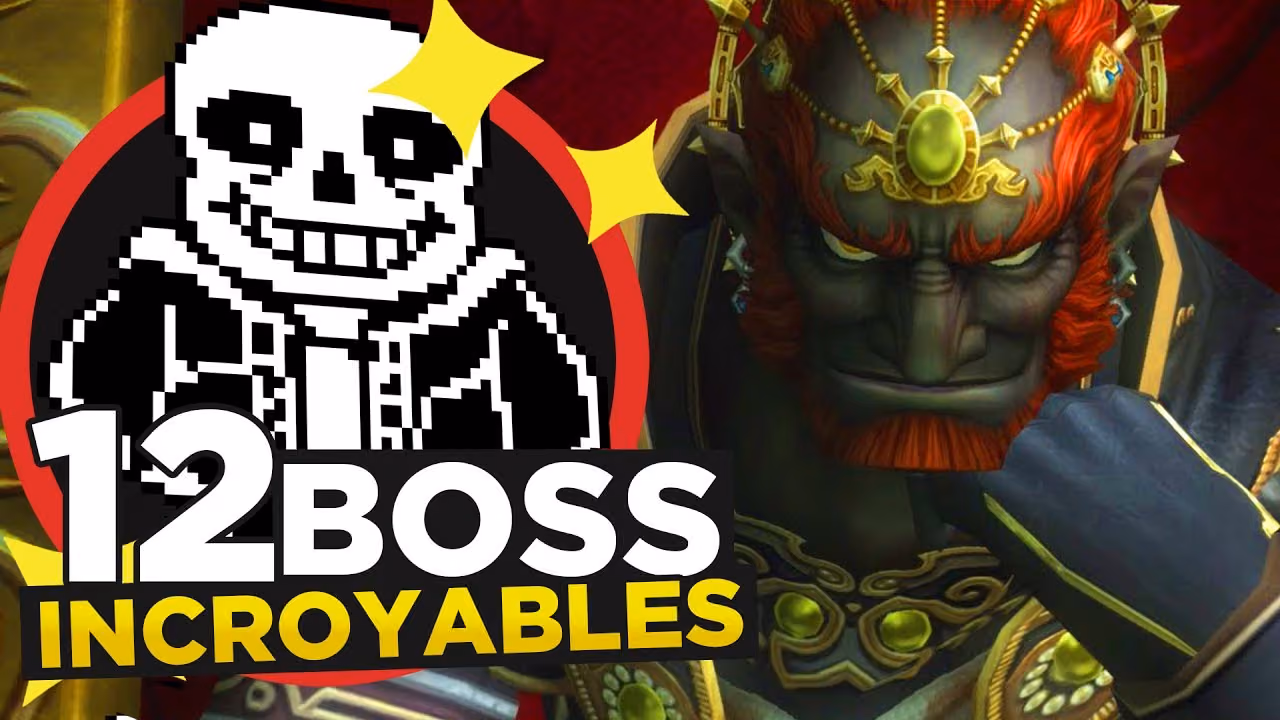 12 BOSS les plus INCROYABLES DU JEU VIDÉO